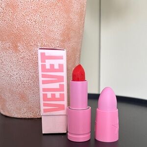 Jeffery Star Velvet Red Lipstick in Fire Starter